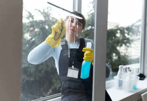 Nettoyage de vitres intérieures et extérieures à Saint-Martin-du-Mont